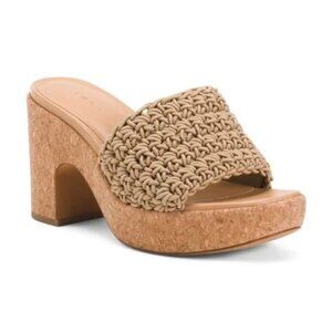 VINCE Women's Nicki Crochet Sandals Size 11 NWT